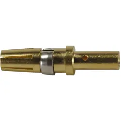 Receptacle, 2.5 mm², AWG 14, crimp connection, noble metal, 09030006220