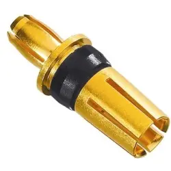 Receptacle, press-fit, noble metal, 09030006250