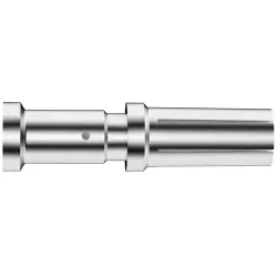 Receptacle, 1.5 mm², AWG 16, crimp connection, silver-plated, 09310006204