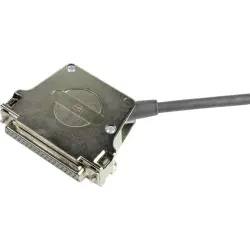 D-Sub connector housing, size: 4 (DC), angled 45°, cable Ø 3 to 15 mm, metal, silver, 09670370334280