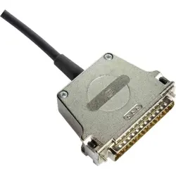 D-Sub connector housing, size: 4 (DC), straight 180°, cable Ø 3 to 15 mm, metal, silver, 09670370344280