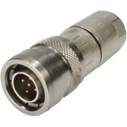 Plug, M12, 4 pole, Outer Push-Pull, straight, 21033821411