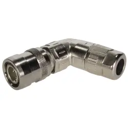 Plug, M12, 8 pole, crimp connection, angled, 21038213830