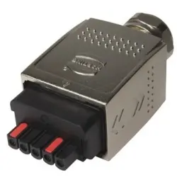 Connector kit, 5 pole + PE , IP65/IP67, 09354340441