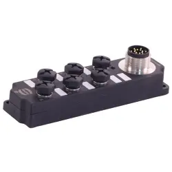 Sensor-actuator distributor, 6 x M8, 090700410100