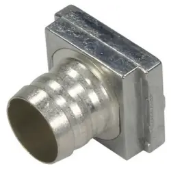 Crimp flange, 3 mm/4 mm for D-Sub housing size 5 (DD), 50 pole, 61030005062