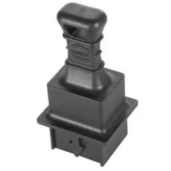 Protective cap, black, for push-pull connector, 09518000002