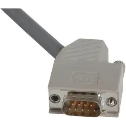 D-Sub connector housing, size: 5 (DD), angled 45°, cable Ø 9 to 14.5 mm, thermoplastic, gray, 09670500571
