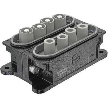 Adapter, size 24 HPR, 4 pole, IP68/IP69, 10405241000 - 1