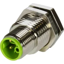 Panel feed through, M12 (5 pole, socket/plug), straight, 21433001501