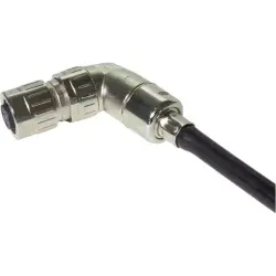Jack, M12, 4 pole, crimp connection, screw locking, angled, 21038814419