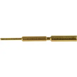 Pin contact, 0.25-0.5 mm², AWG 24-20, crimp connection, gold-plated, 21170630000
