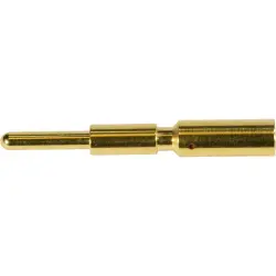 Pin contact, 1.5-2.5 mm², AWG 16-14, crimp connection, gold-plated, 21170770000