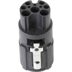 Pin insert, 8 pole + PE for M17 round connector, 21175290000