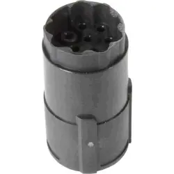 Socket insert, 12 pole for M17 round connector, 21175040000