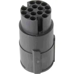 Pin insert, 17 pole for M17 round connector, 21175050000
