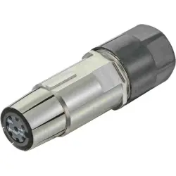 Contact insert, M12, female, 8 poles, Han M12, Crimp, A-coded