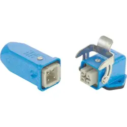 Connector kit, size 3A, 4 pole + PE , IP67, 10361040011