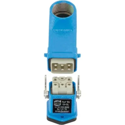 Connector kit, size 3A, 5 pole + PE , IP67, 10360050002 - 1