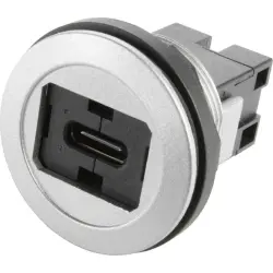 USB-C panel socket, 24 pole, USB 3.0, 09454522911