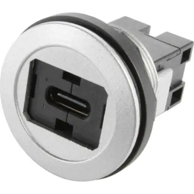 USB-C panel socket, 24 pole, USB 3.0, 09454522911 - 1