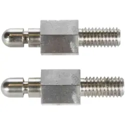 Locking bolt, size D-Sub 1 (DE), D-Sub 2 (DA), D-Sub 3 (DB) for rear panel mounting, for appliance plate thickness 0.8-1.3 mm, thread M3, 97000002049