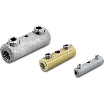 Screw connector, straight, 25-150 mm², cable Ø 28 mm, 435-01512 - 1