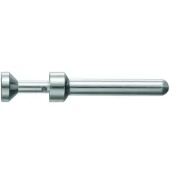 Pin contact, 0.14-0.37 mm², AWG 26-22, crimp connection, silver-plated, 09330006127