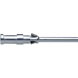 Pin contact, 2.5 mm², AWG 14, crimp connection, silver-plated, 09150006106