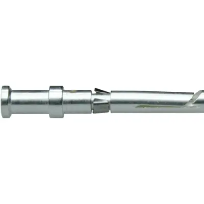 Receptacle, 1.0 mm², AWG 18, crimp connection, silver-plated, 09150006202 - 1