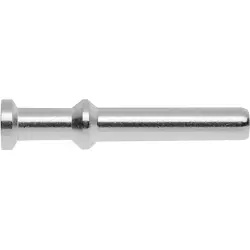 Pin contact, 1.5 mm², AWG 16, crimp connection, silver-plated, 09320006104