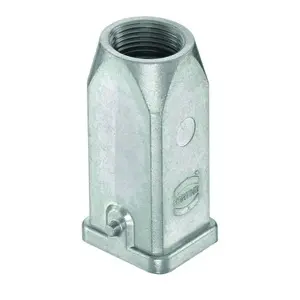 Grommet housing, size 3A, zinc die casting, PG11, straight, longitudinal bow locking, IP44/IP65/IP67, 09620031440 - 1