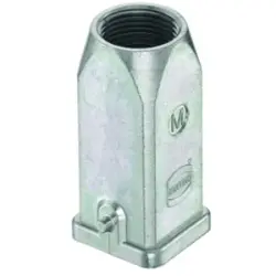 Grommet housing, size 3A, zinc die casting, M20, straight, longitudinal bow locking, IP44/IP65/IP67, 19620031440