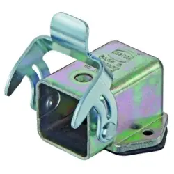 Surface mount housing, size 3A, zinc die casting, M20, angled, longitudinal bow locking, IP44/IP65/IP67, 09620030801