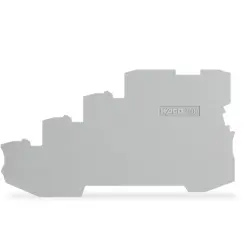 End/Intermediate plate for terminal block, 2000-5491