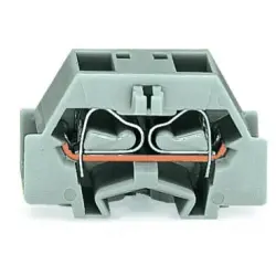 4-wire terminal, spring-clamp connection, 0.08-2.5 mm², 1 pole, 24 A, 6 kV, blue, 261-344