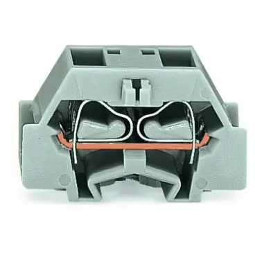 4-wire terminal, spring-clamp connection, 0.08-2.5 mm², 1 pole, 24 A, 6 kV, blue, 261-344 - 1