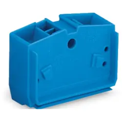 Conductor center terminal, 1 pole, 0.08-2.5 mm², clamping points: 4, blue, cage clamp, 24 A, 264-354