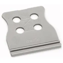 Strain relief plate, for plug/socket, 734-328