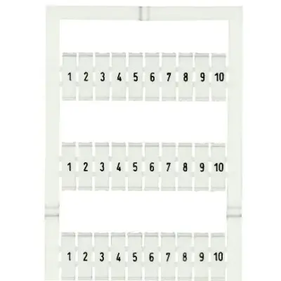 Marker card for terminal block plug, 793-3502 - 1