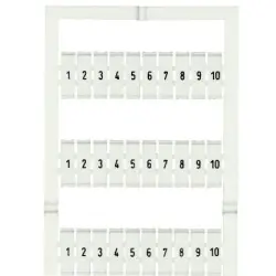 Marker card for terminal block plug, 793-3502