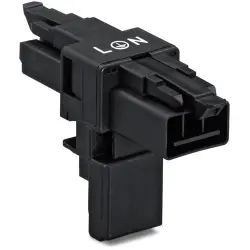 T connector, 3 pole, gray, 890-606