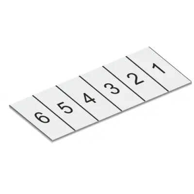 Marking strip for connection terminal, 2009-110/762-859 - 1