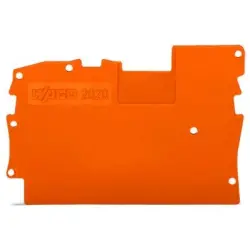 End/Intermediate plate for terminal block, 2020-1292