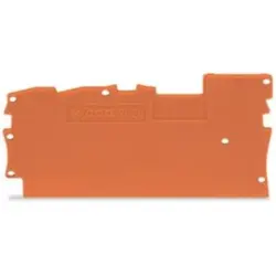 End/Intermediate plate for terminal block, 2020-1392
