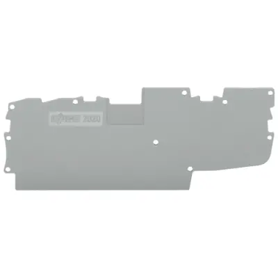 End/Intermediate plate for terminal block, 2020-1491 - 1