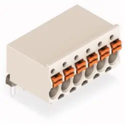 Socket header, 12 pole, pitch 3.5 mm, angled, light gray, 2091-1382/000-1000