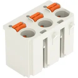 1-wire female connector, 2 pole, pitch 7.5 mm, straight, light gray, 2092-3122/000-9501