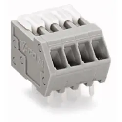 PCB terminal, 13 pole, pitch 2.54 mm, AWG 28-20, 6 A, cage clamp, gray, 218-513