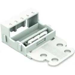 Mounting adapter for 5-wire terminal blocks, 221-525